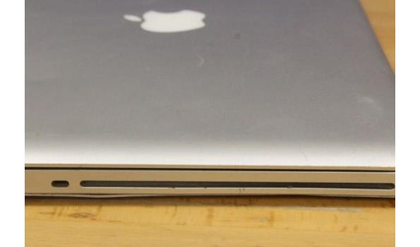 laptop APPLE, MacBook Pro, zonder lader, paswoord niet gekend, werking niet gekend, beschadigd